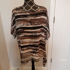 Dana Buchman Layered Blouse